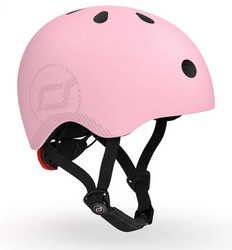 SCOOT AND RIDE KASK M-L dla dzieci regulacja kask rowerowy dziecięcy LED