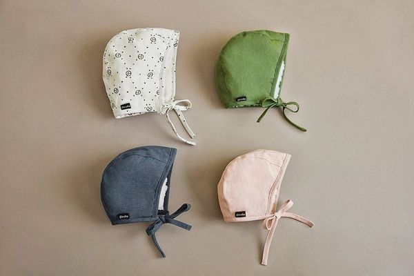 Elodie Details - Czapka Winter Bonnet - Powder Pink - 1-2 lata