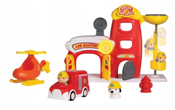 DUMEL Ekipa strażacka remiza auto helikopter straż pożarna 44477