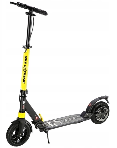 NILS Hulajnoga regulowana duże koła pompowane 20 cm