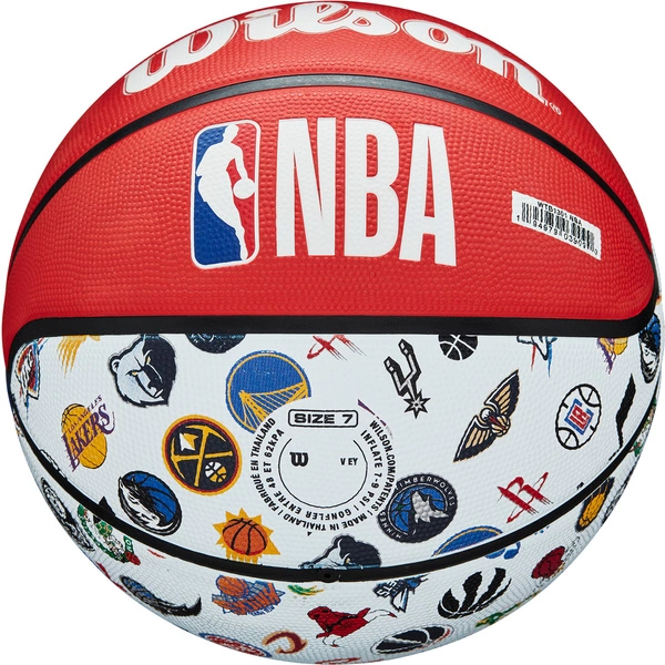 WILSON NBA All Teams Tribute 7 Piłka do koszykówki