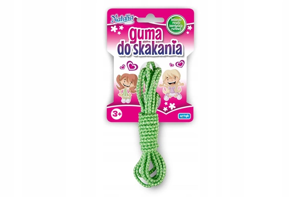 NATALIA Guma do skakania ROZCIĄGLIWA BROKATOWA