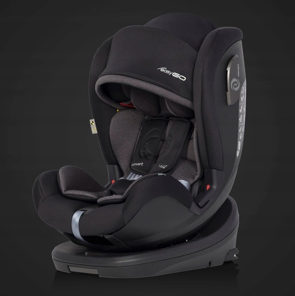 EASY GO Convert fotelik samochodowy Isofix obrotowy 0-36KG