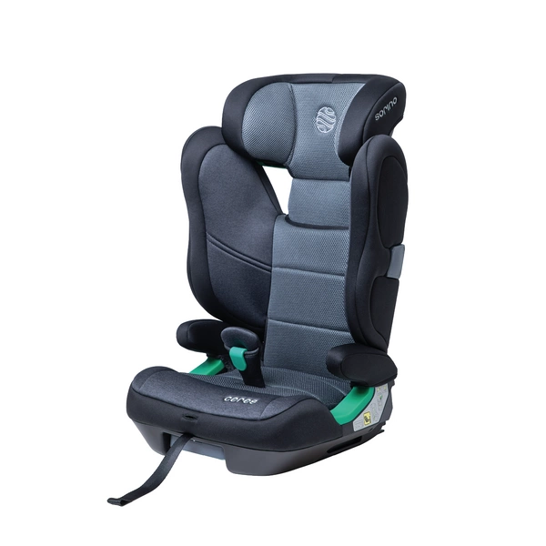Fotelik samochodowy SORINO CERES Isofix I-SIZE 15-36kg 100-150 cm czarny