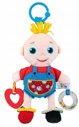 DUMEL BALIBAZOO zawieszka do wózka bobasek zabawka sensoryczna gryzak 0+
