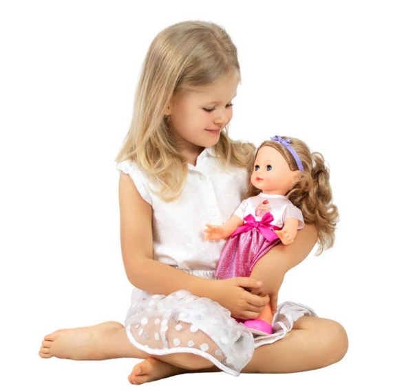 LALKA CHODZĄCA MÓWIĄCA PL ŚPIEWA OPOWIADA BAJKĘ