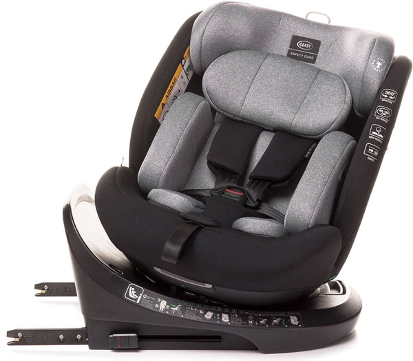 4BABY ROTO-FIX fotelik samochodowy obrotowy 40-150 cm ISOFIX I-SIZE 0-36 kg