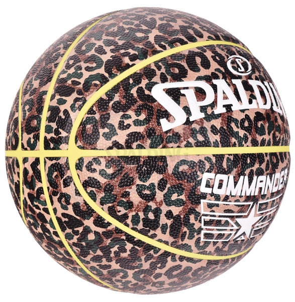 SPALDING COMMANDER 7 Piłka do koszykówki skóra
