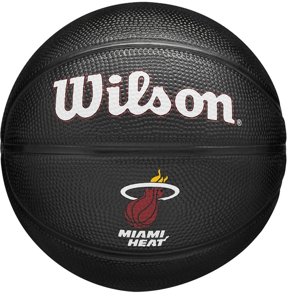 WILSON NBA Miami Heat Black 3 Mini Piłka do koszykówki