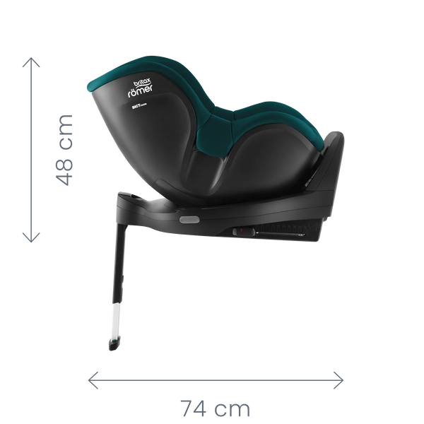 BRITAX ROMER Dualfix PRO M obrotowy fotelik I-SIZE 61-105cm