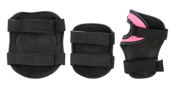 NILS Zestaw Ochraniaczy na rolki 6 sztuk: kolana + łokcie + nadgarstki w rozmiarze M