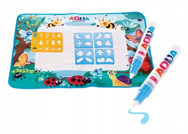 Dumel mata wodna do malowania aqua duża edukacyjna 80 x 60 cm