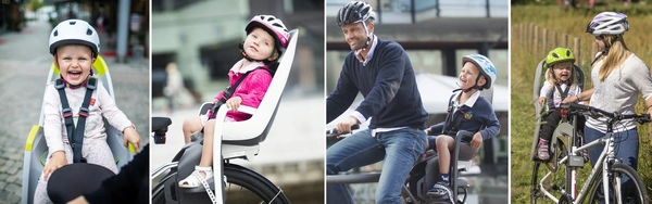 Hamax Smiley fotelik rowerowy na ramę 22kg pałąk