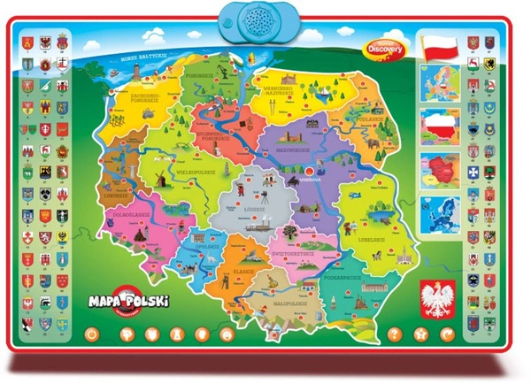 INTERAKTYWNA MAPA POLSKI DUMEL DISCOVERY