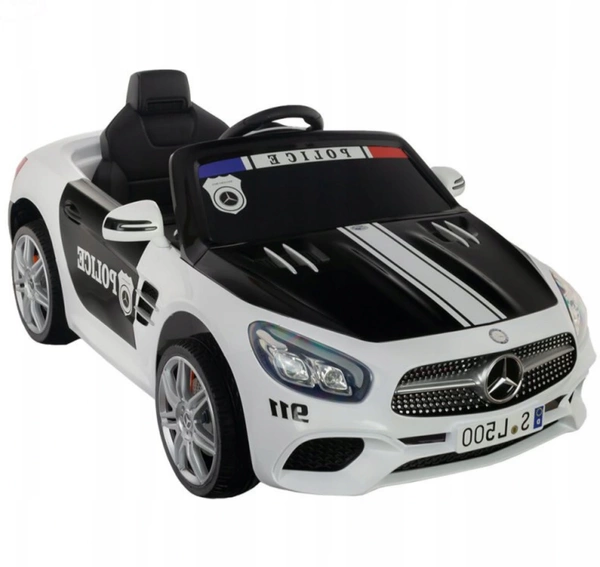 MERCEDES SL500 Auto na akumulator POLICJA DUŻE