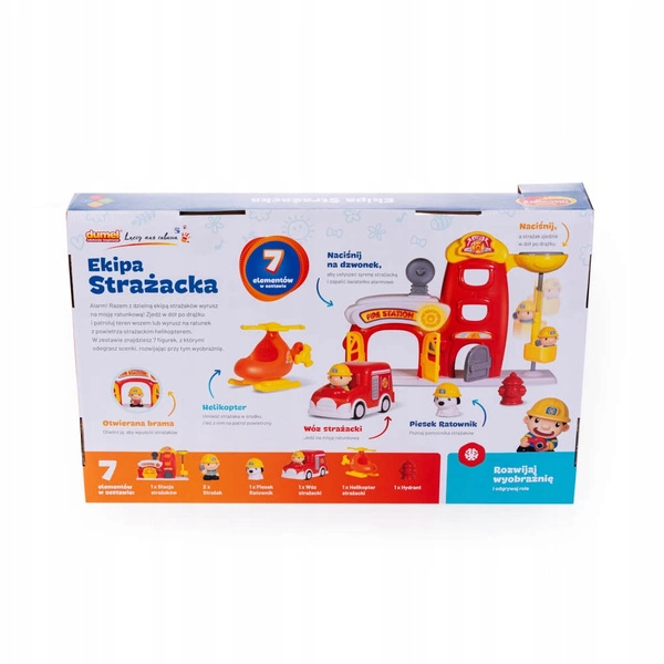 DUMEL Ekipa strażacka remiza auto helikopter straż pożarna 44477