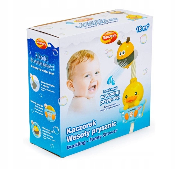 DUMEL KACZOREK I PSZCZÓŁKA wesoły prysznic do kąpieli interaktywny 30034