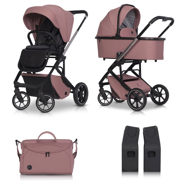 Cavoe Moi Plus 2W1 wózek spacerowy z gondolą + torba + adaptery