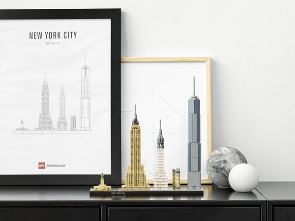 LEGO KLOCKI ARCHITEKTURA Architecture New York Nowy Jork 21028