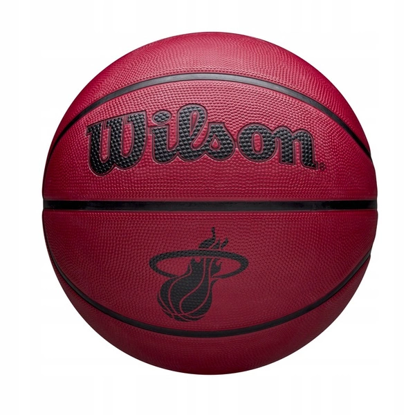 WILSON Piłka do koszykówki NBA Solid Miami Heat r. 5