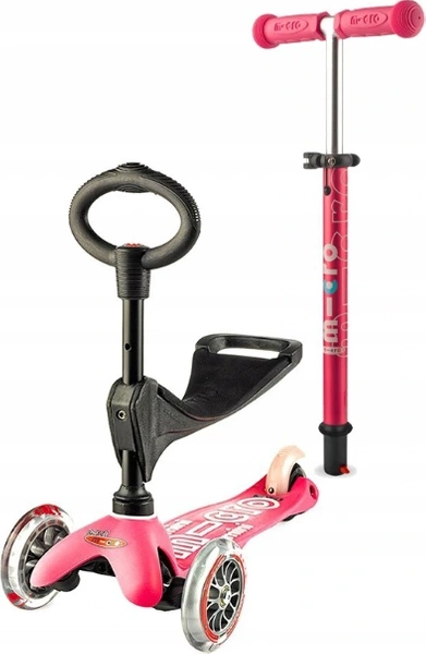 MINI MICRO DELUXE hulajnoga 3w1 siedzisko jeździk