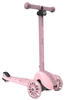 SCOOT AND RIDE HIGHWAYKICK 3S kołowa LED hulajnoga z systemem sterowania Rose