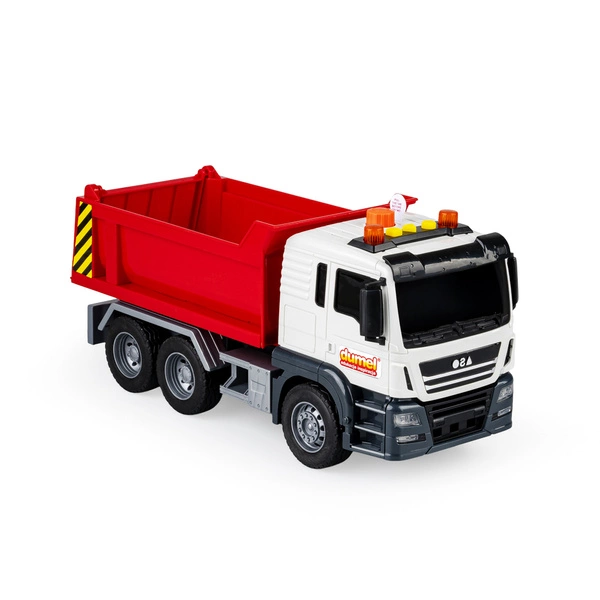 DUMEL FLOTA MIEJSKA wywrotka ciężarówka wóz budowlany dźwięki światełka 3+