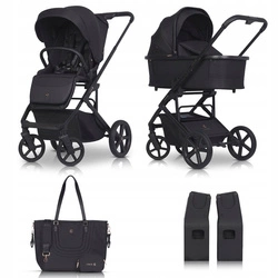 Cavoe Moi XL 2W1 wózek spacerowy z gondolą + torba + adaptery + 1 sztuka panel grzewczy