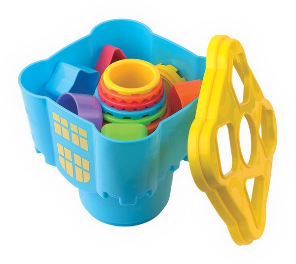 DUMEL Kubeczkowy Zamek Wieża Sorter Układanka