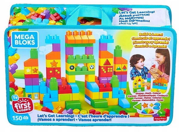 MEGA BLOKS czas na naukę torba 150el. FVJ49
