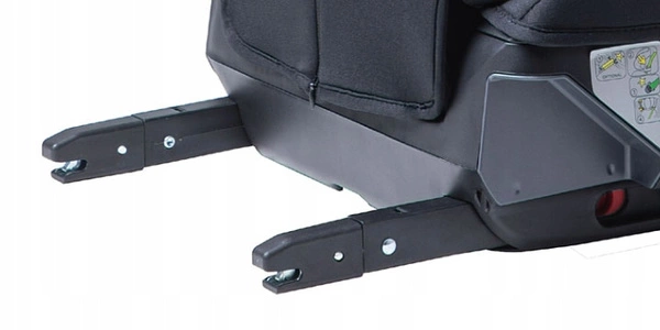 Fotelik samochodowy SORINO CERES Isofix I-SIZE 15-36kg 100-150 cm Black Grey