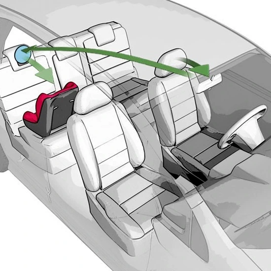 ZUMA KIDS lusterko wsteczne samochodowe miś