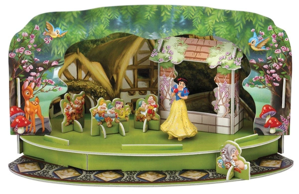 BULLYLAND Magic Moments Puzzle 3D+FIGURKA Śnieżka