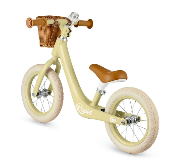 Kinderkraft Rowerek biegowy RAPID 2 lekki z koszykiem 3+