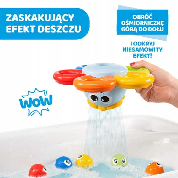 CHICCO ośmiorniczka Billy zabawka do kąpieli do wody