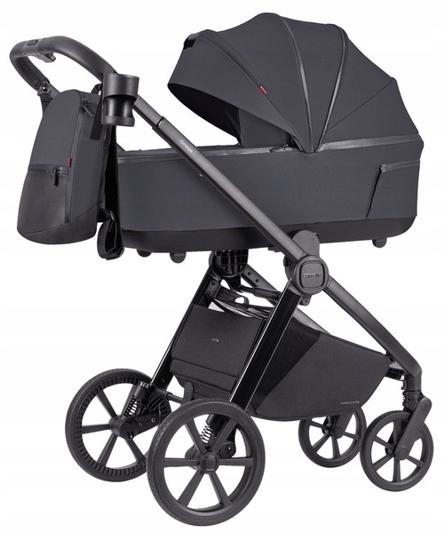 Carrello Omega Plus gondola spacerówka wózek zestaw 2w1 Meteor Grey