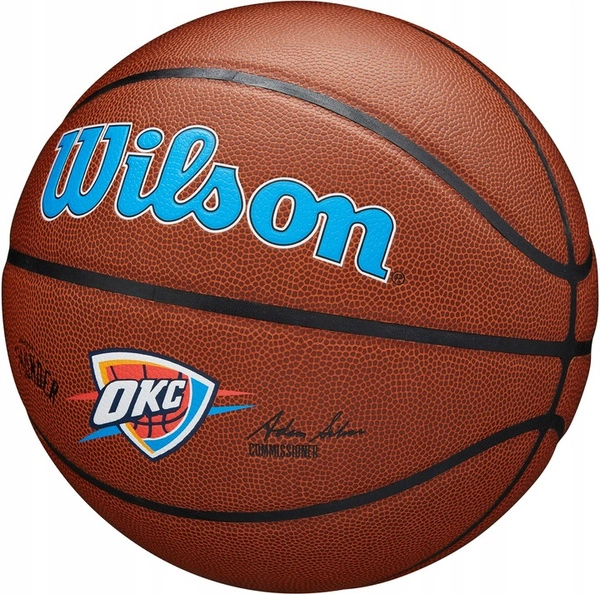 WILSON Oklahoma City Thunder NBA Team Alliance 7 Piłka do koszykówki