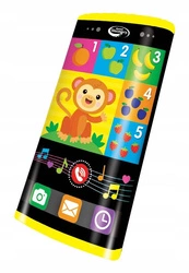 DUMEL telefon smartfon edukacyjny pianinko mówi po polsku