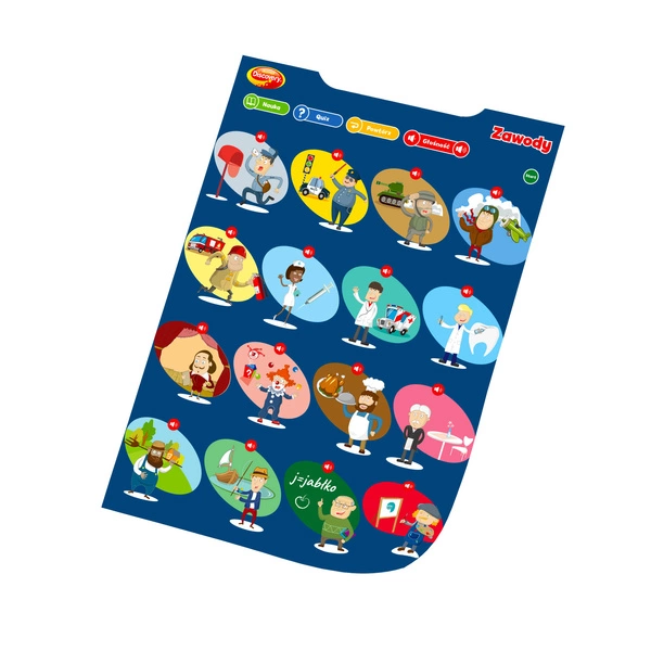 Dumel Edukacyjne plakaty Zwierzęta Zawody nauka 3+