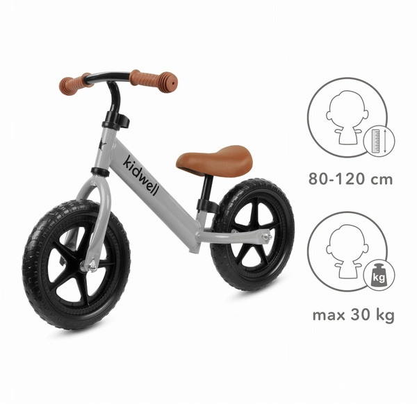 Rowerek biegowy Kidwell REBEL lekki 2,64kg koła 12 eva