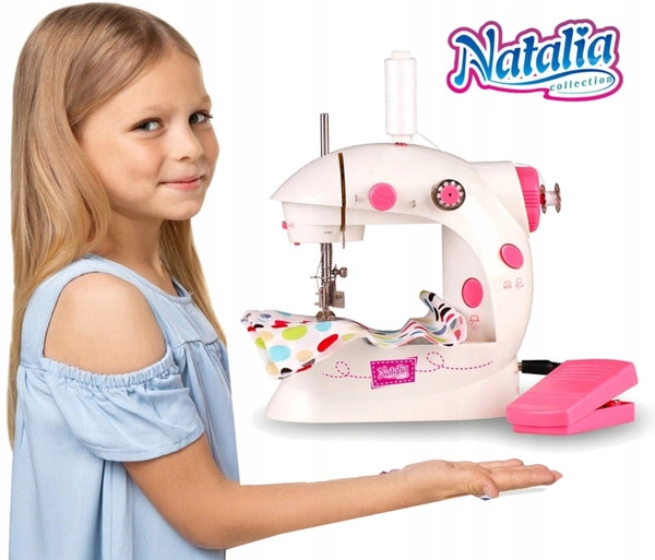 NATALIA prawdziwa Maszyna do szycia dla dzieci 8+
