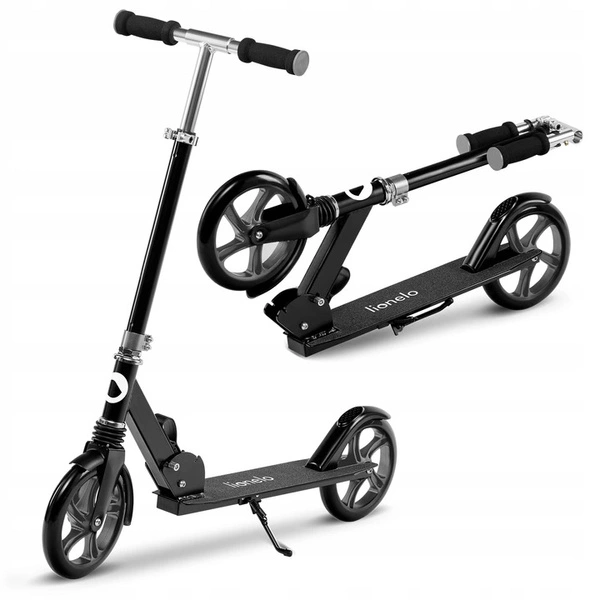 LIONELO LUCA Hulajnoga składana duża amortyzator do 100 kg