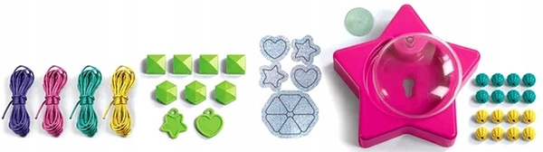 Crazy Chic zestaw do tworzenia bransoletek Bransoletki Przyjaźniy CLEMENTONI