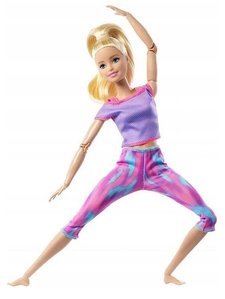 BARBIE Made to move lalka gimnastyczka GXF04