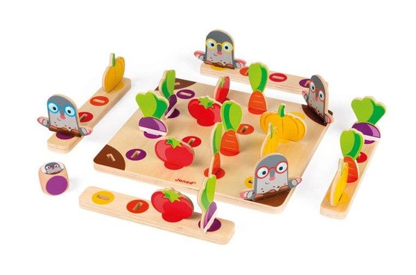 Janod - Gra wyścig Strzeż się kreta!