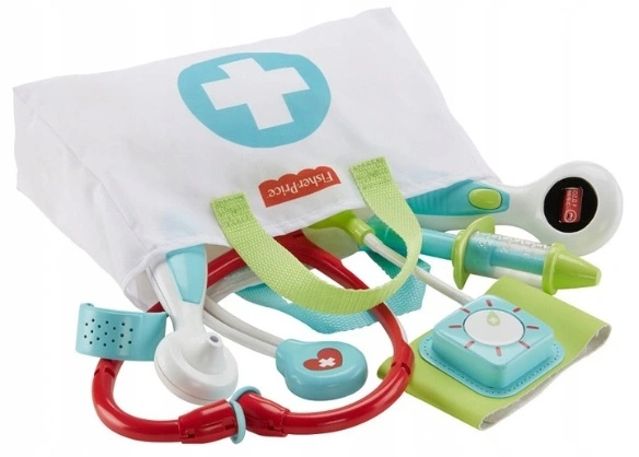 FISHER PRICE lekarz zestaw mały doktor DVH14 7 elementów