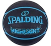 SPALDING Highlight Blue Outdoor Piłka do koszykówki 7