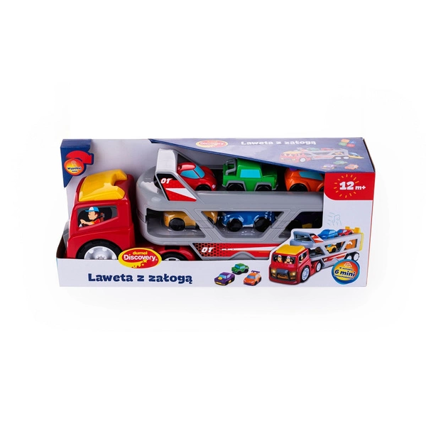 Dumel Laweta z załogą samochody światło dźwięk