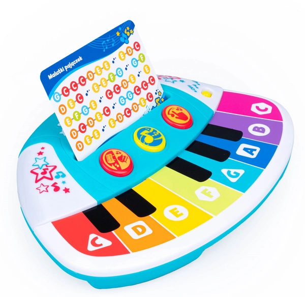 Dumel Pianinko interaktywne dotykowe + karty 2+