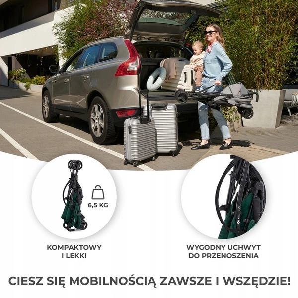 TIK Kinderkraft Wózek spacerówka parasolka lekki